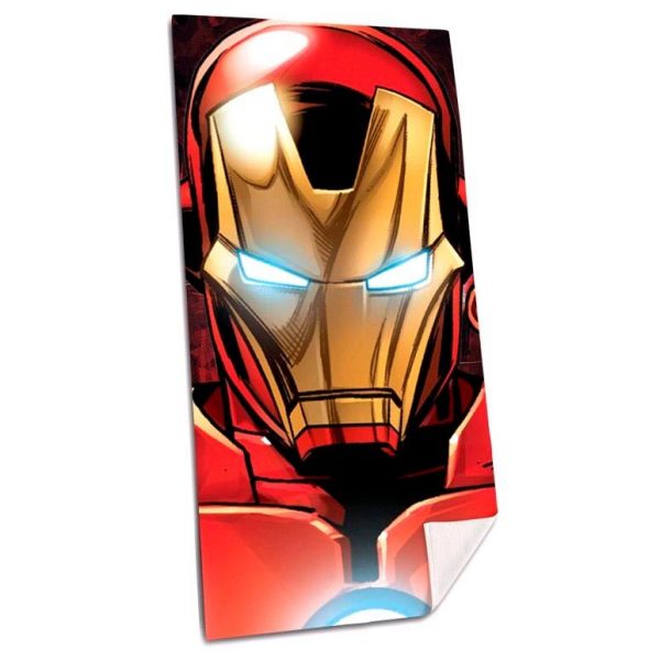 Iron Man Serviette de plage en coton