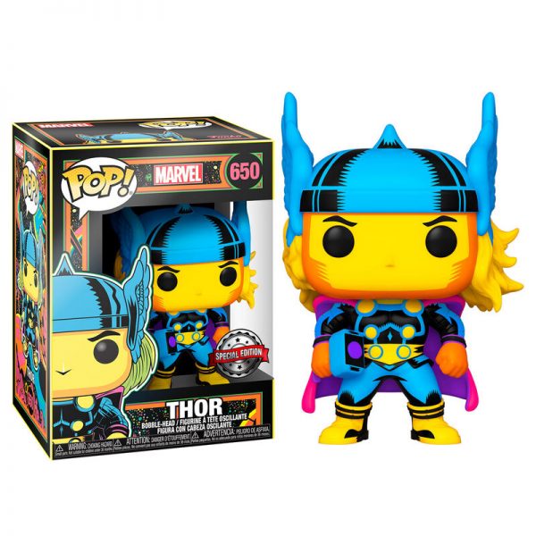 Figurine POP Marvel Black Light Thor
