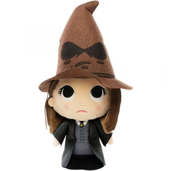 Peluche Harry Potter Hermione avec chapeau