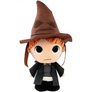 Peluche Harry Potter Ron avec chapeau