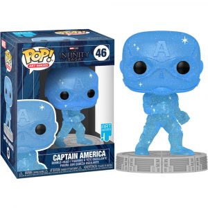Figurine POP Marvel Infinity Saga Captain America Bleu