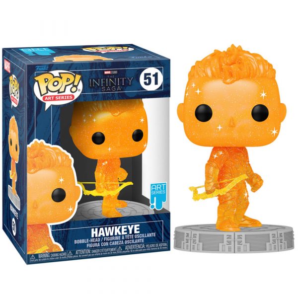 Figurine POP Marvel Infinity Saga Hawkeye Orange