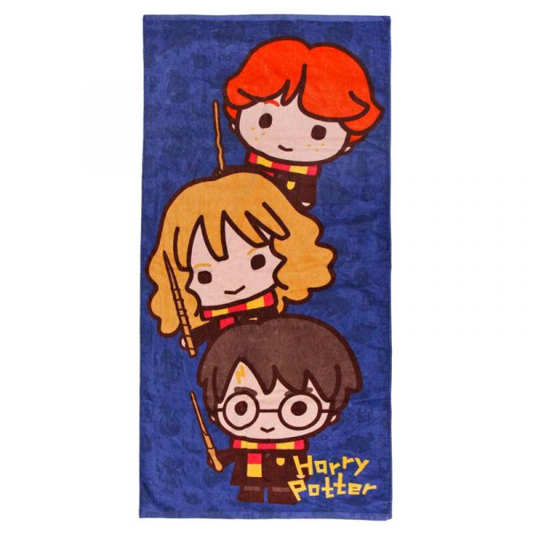 Serviette en coton Harry Potter Chibi