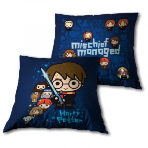 Coussin Harry Potter Mischief Managed Chibi