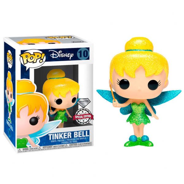 Figurine POP Disney Tinkerbell Glitter Exclusivité