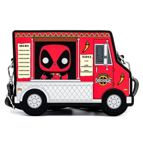 Sac à bandoulière Loungefly Marvel Deadpool 30th Anniversary Food Truck