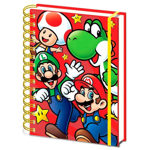 Bloc-notes Nintendo Super Mario Bros A5