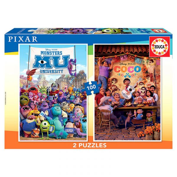 Puzzle Disney Pixar Coco + Monsters University