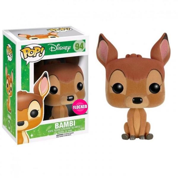 Figurine POP Disney Bambi Floquée Exclusivité