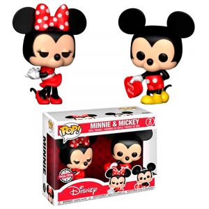 Figurine POP Disney Valentine Mickey & Minnie
