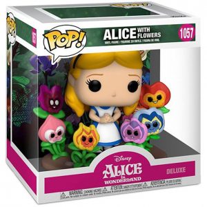 Figurine POP Alice au Pays des Merveilles avec des fleurs