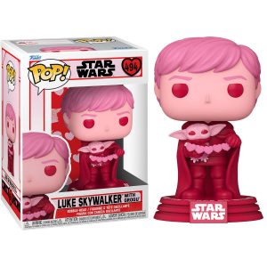 Figurine POP Star Wars Valentines Luke & Grogu
