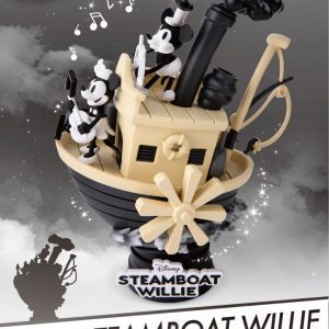 Steamboat Willie diorama PVC D-Stage Mickey & Minnie