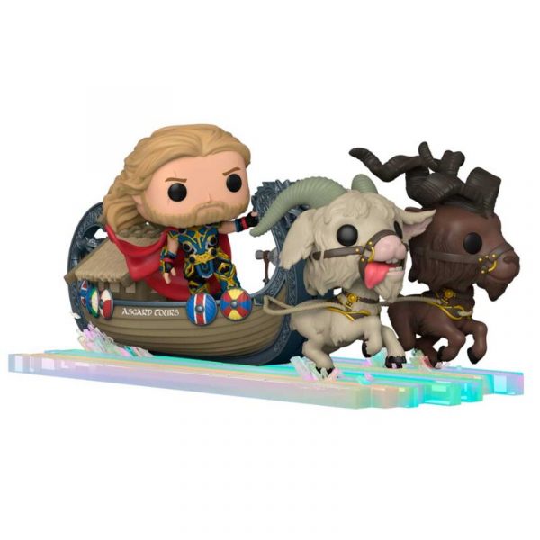 Figurine POP Marvel Thor Love et Thunder Thor Goat Boat