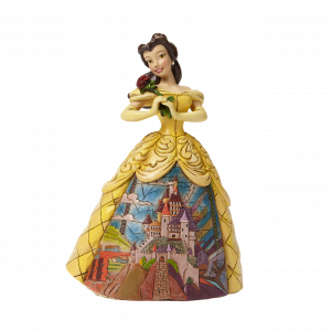Belle en robe décor Chateau Disney Traditions