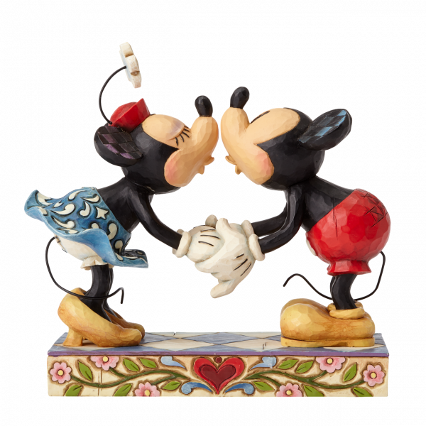Mickey et Minnie Bisous Disney Traditions