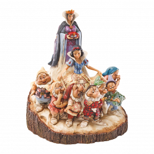 Wood Carved Blanche-Neige Disney Traditions