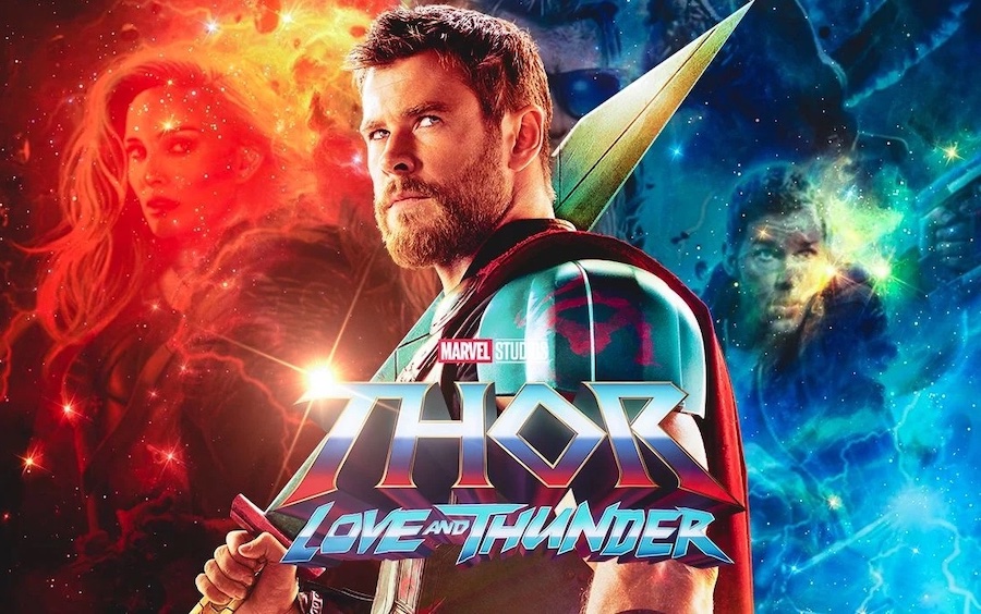 Bannière Magicheroes Thor Love and Thunder Marvel boutique Disney