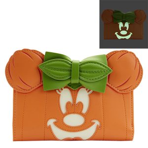 Portefeuille Loungefly Minnie Citrouille