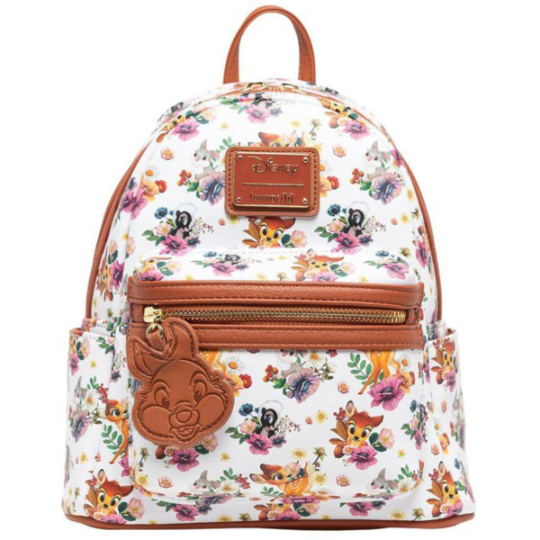 Sac à dos Loungefly Bambi & Amis Floral Exclu
