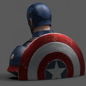 Tirelire buste Captain America Avengers Endgame