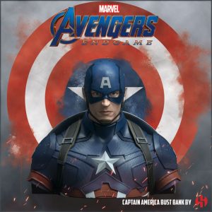 Tirelire buste Captain America Avengers Endgame
