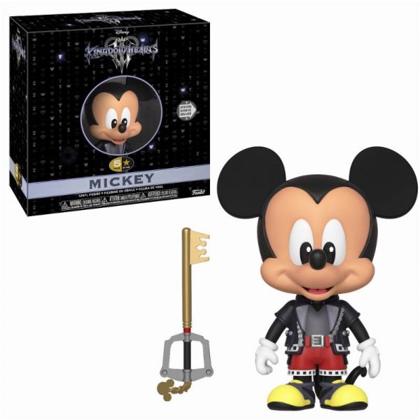 DISNEY - 5 Star Vinyl Figure 8 cm - Kingdom of Hearts 3 - Mickey