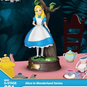 DISNEY - Alice - Statuette Mini Diorama 10cm