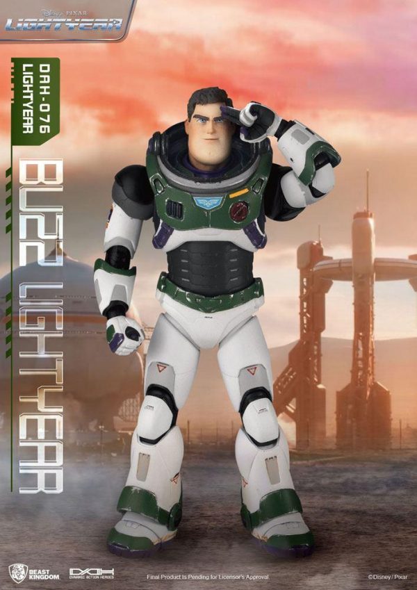 DISNEY - Buzz L'Eclair Alpha Suit -Figurine Dynamic Action Heroes 21cm