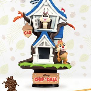DISNEY - D-Select - Chip'n Dale Tree House - 16cm