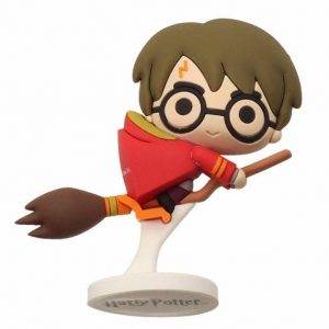 HARRY POTTER - Rubber Mini Figure 6cm - Harry Potter Nimbus Red Cap