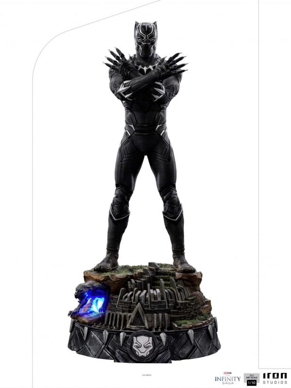 MARVEL - Black Panther Deluxe- Statuette 1/10 Art Scale - 25.5cm