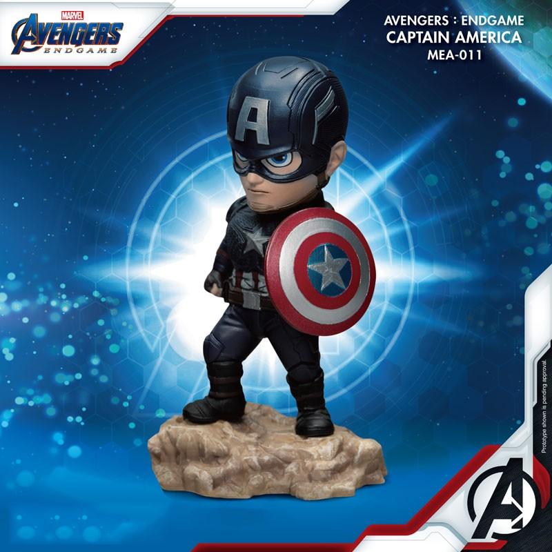 MARVEL - Figurine Avengers Captain America - Mini Egg Attack - 10cm - Magic  Heroes