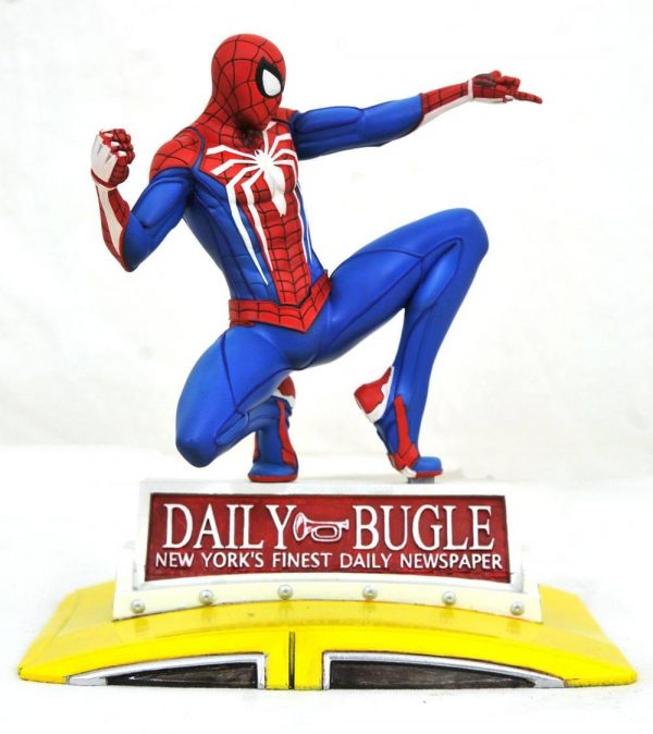 MARVEL Gallery - Spider-Man on Taxi - Diorama 23cm