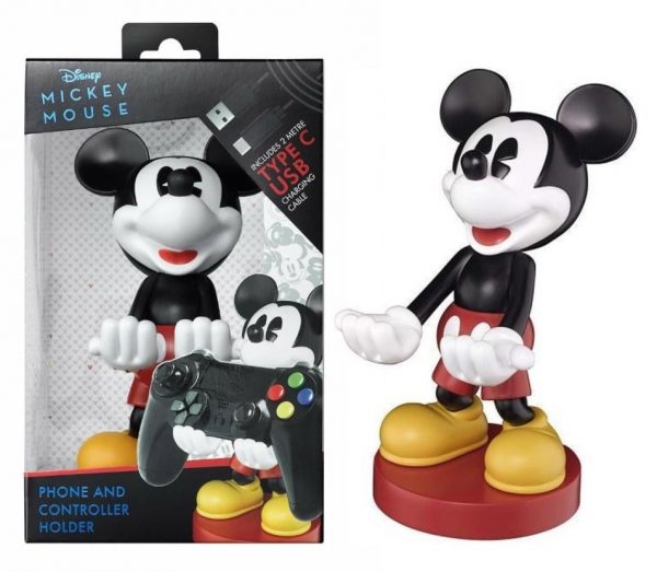 MICKEY - Figurine 20cm - Support Manette & Portable