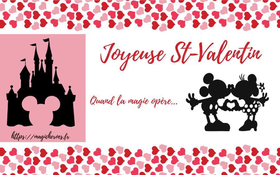 Saint Valentin Disney - Boutique Disney Magicheroes