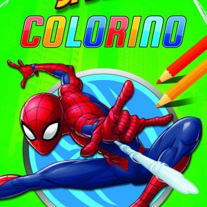Spider-Man - Bloc de coloriage Colorino