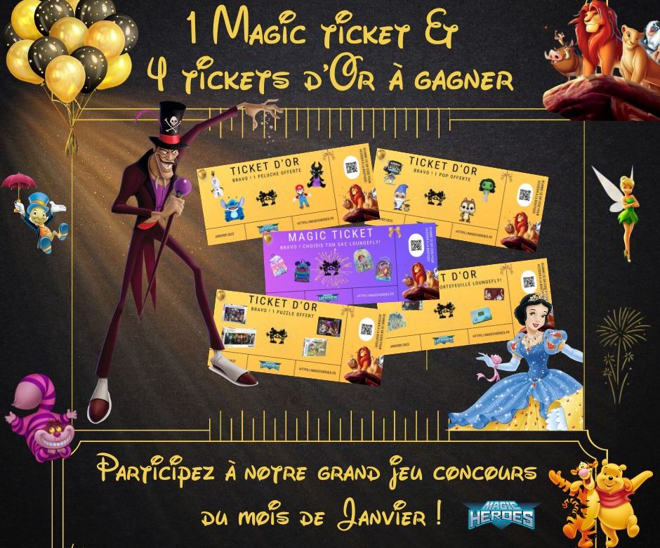 concours tickets d'or Magic Heroes