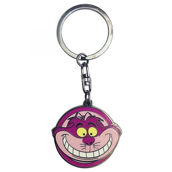 ALICE - Porte-Cles Metal - Alice / Chat du Cheshire