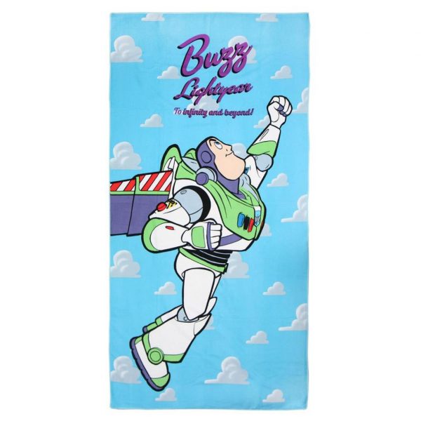 DISNEY - Serviette de Bain 90 X 180 - Toy Story : Buzz Lightyear