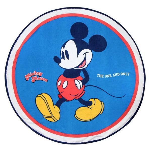 DISNEY - Serviette de Bain Rond 130cm - Mickey