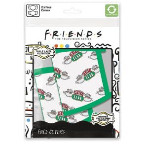 FRIENDS - Central Perk - Set de 2 masques visage
