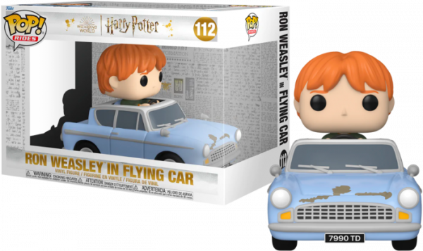 HARRY POTTER - POP Ride SDLX N° 112 - 20ème Anniv. - Ron avec voiture