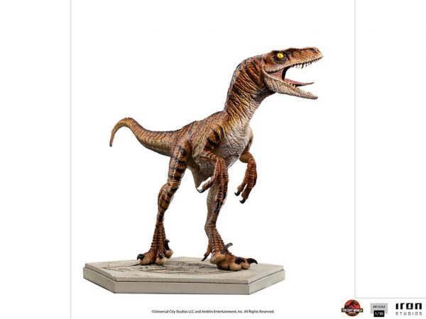 JURASSIC PARK THE LOST WORLD - Velociraptor -Statue ArtScale 1/10 15cm