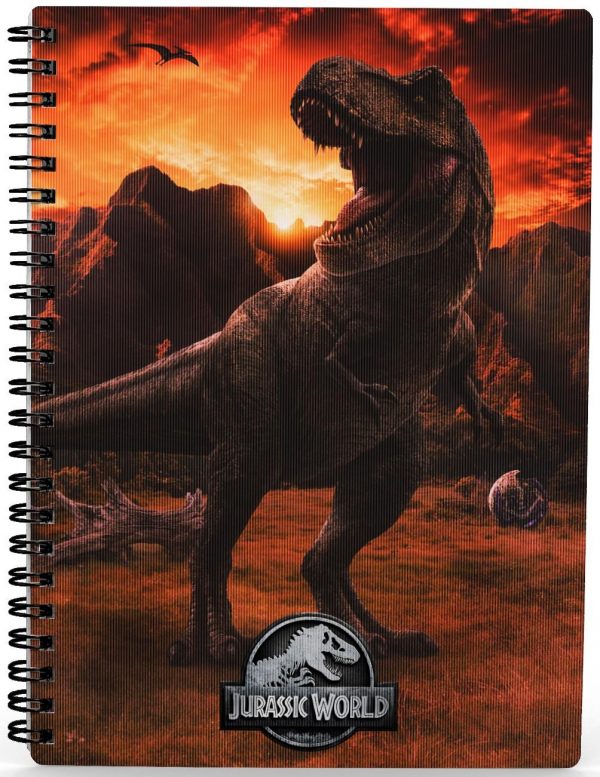 JURASSIC WORLD - Effet 3D Into The Wild - Cahier