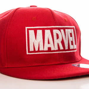 MARVEL - Casquette Snapback - Marvel Red Logo