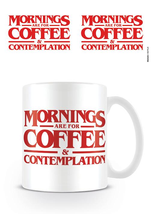 STRANGER THINGS - Coffee & Contemplation - Mug 315ml