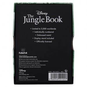 DISNEY - Livre de la Jungle - Lingot en Métal - Limited Edition
