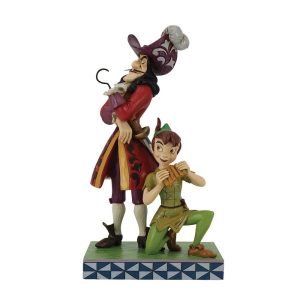 DISNEY - Peter Pan VS Capitaine Crochet - Statuette Enesco 24cm