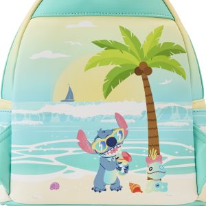 Disney Loungefly Mini Sac A Dos Stitch Sandcastle Beach Surprise